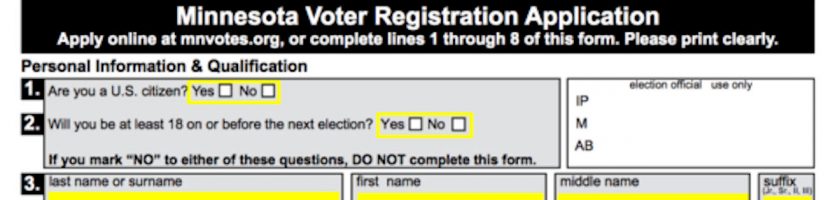 MN Voter Registration