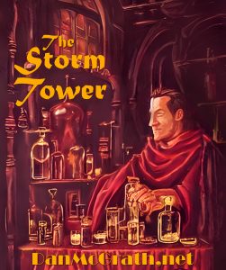 Brune DeVon in the supernatural fantasy thriller, The Storm Tower.